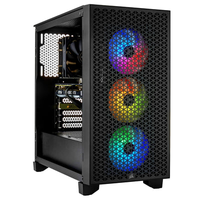 PCxtend Budget Gaming Pc (AMD Ryzen 5 8600G - RTX 4070 SUPER - 2TB SSD - 32GB RAM DDR5- Win 11 Pro - Keyboard Mouse)