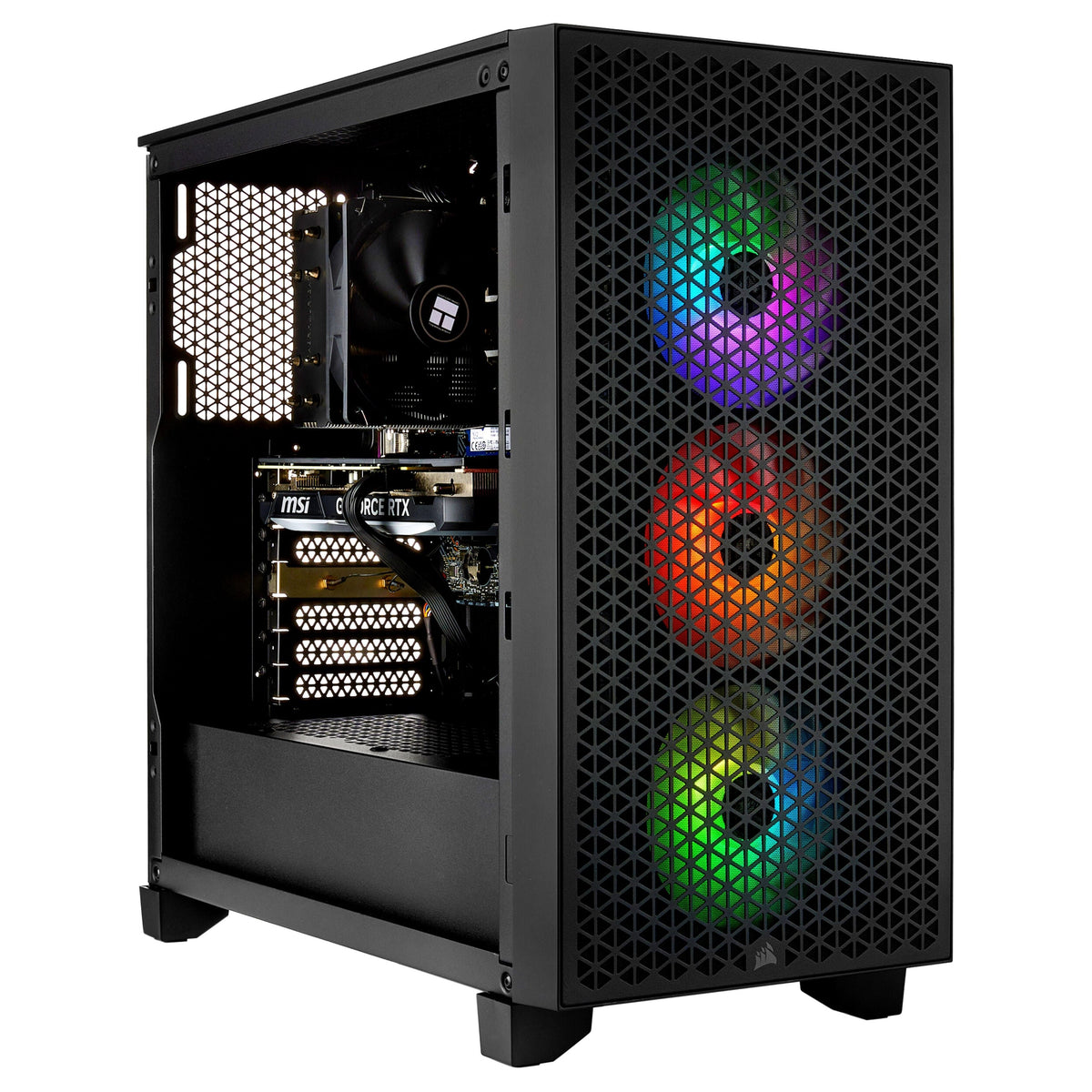 PCxtend Budget Gaming Pc (Ryzen 7 5800X - RTX 4070 SUPER - 2TB SSD - 32GB RAM - Win 11 Pro)