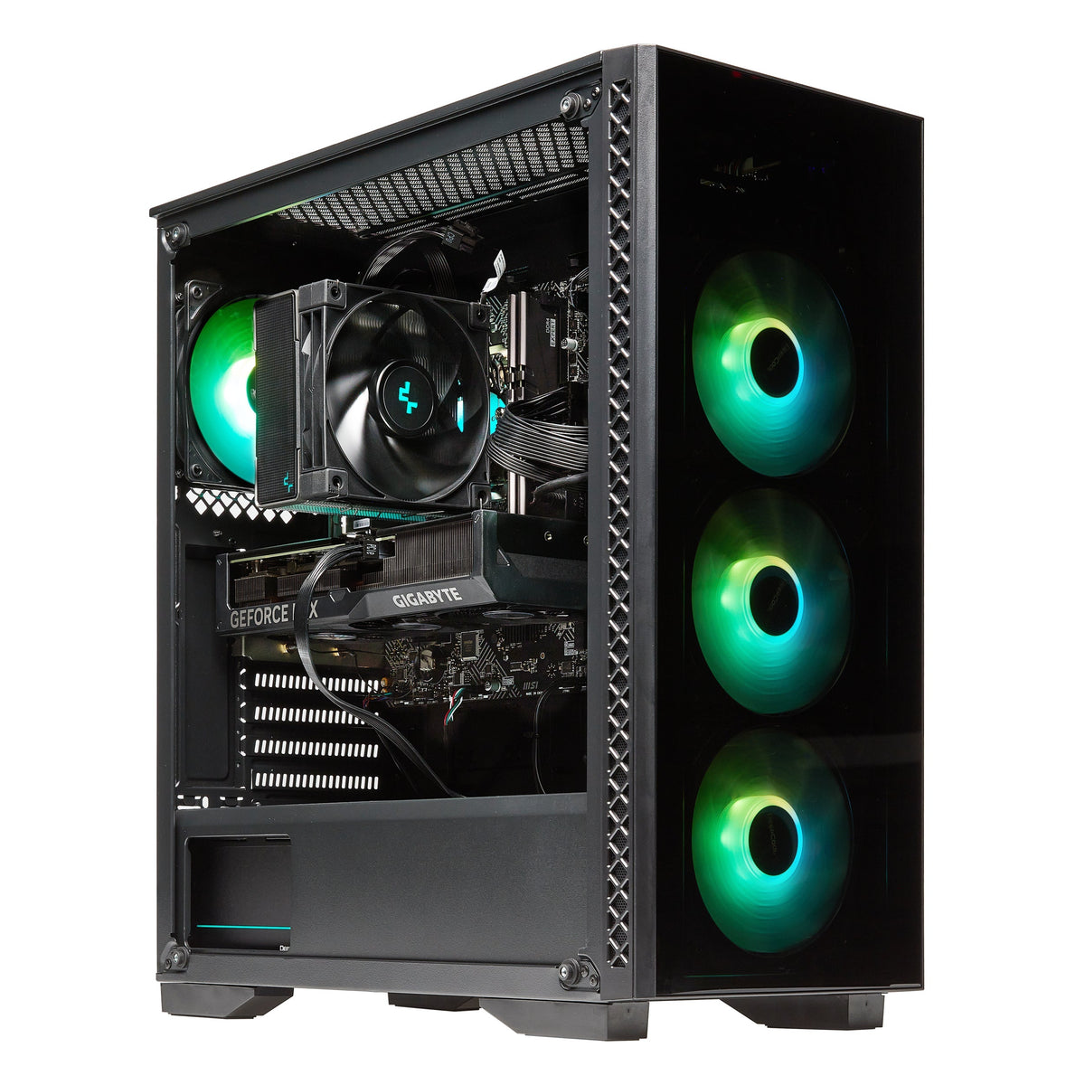 Gaming Pc (Intel i7-14th Gen - RTX 4070 SUPER - 2TB SSD - 32GB RAM - Win 11 Pro - Keyboard Mouse)