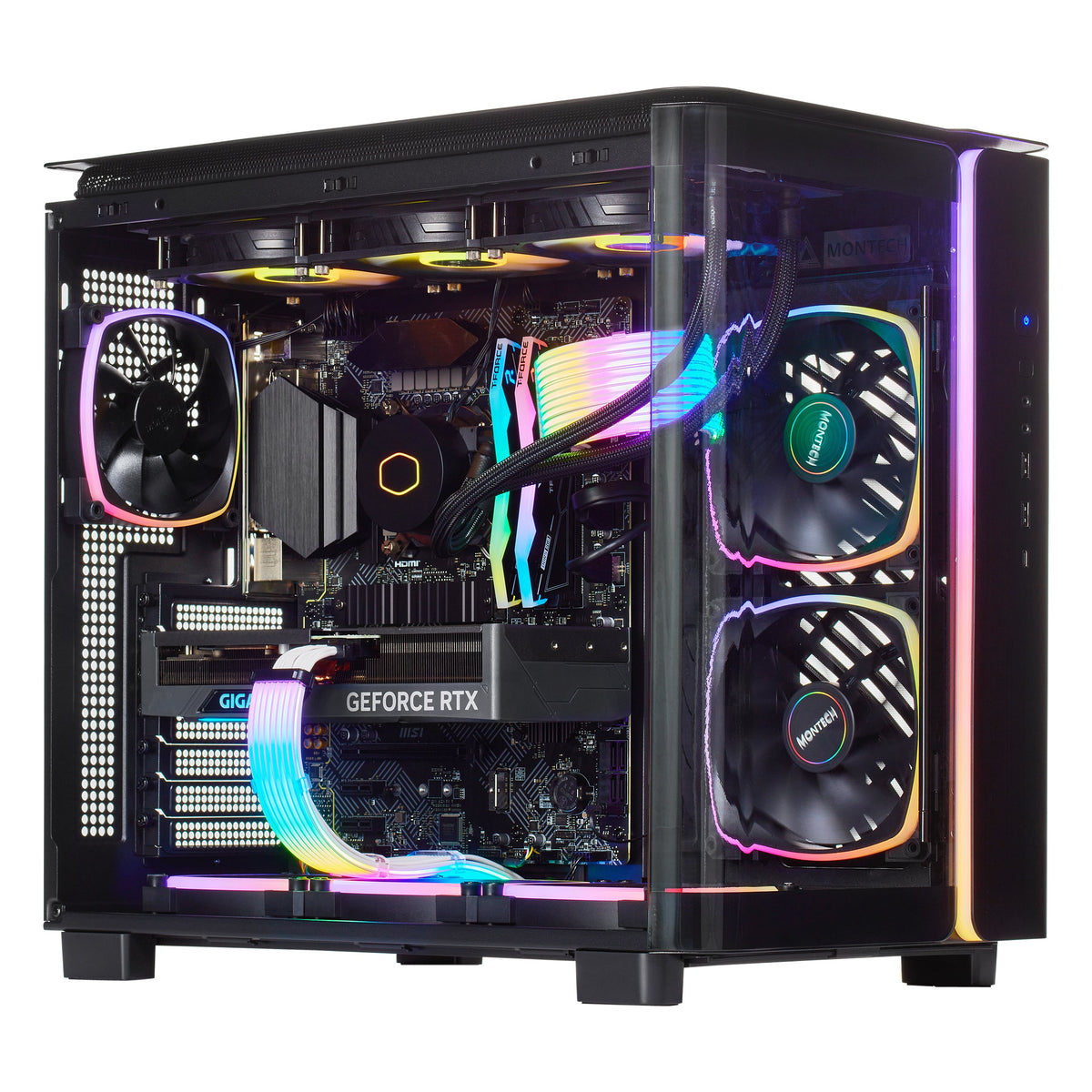 PCxtend Master Gaming Pc - Intel Core i9 14900K, 192GB Ram DDR5, 2x 2TB SSD, RTX 4090  3Years Warranty