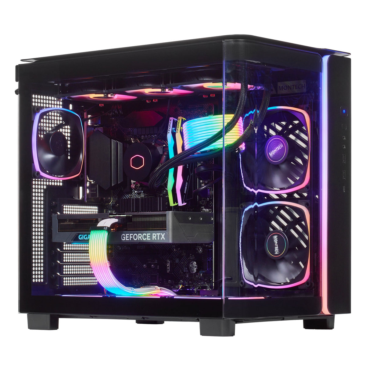 PCxtend Master Gaming Pc - Intel Core i9 14900K, 192GB Ram DDR5, 2x 2TB SSD, RTX 4090  3Years Warranty