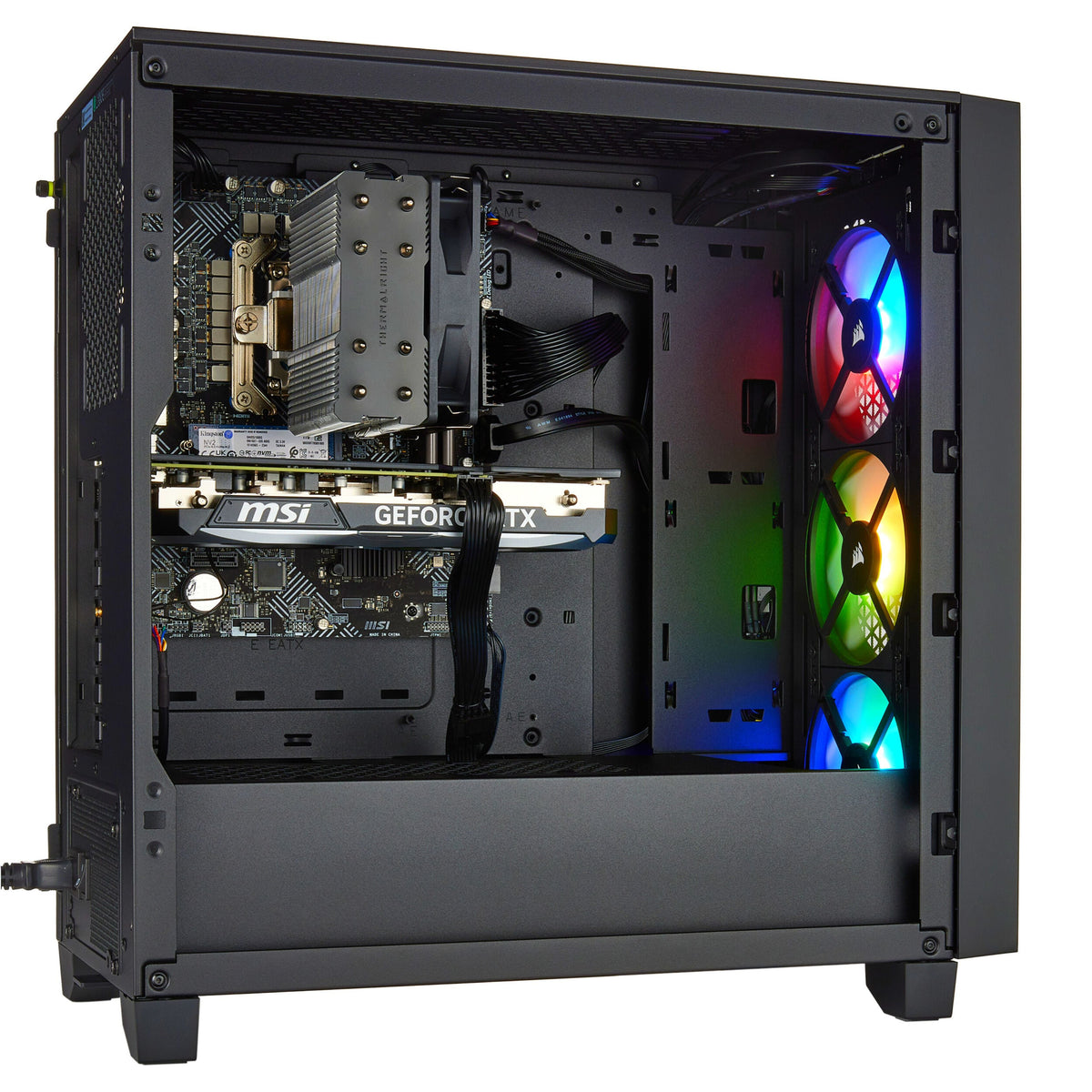 PCxtend Budget Gaming Pc Intel i5-13600KF - RTX 4070 - 1TB SSD - 16GB RAM - Win 11 Pro -
