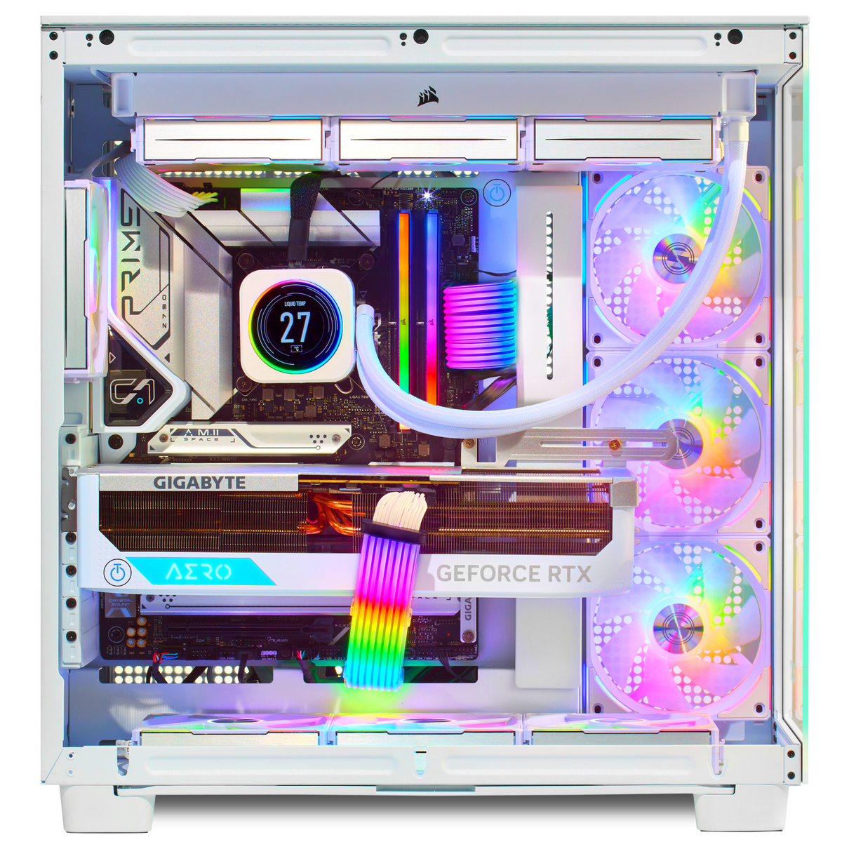 PCxtend FROZEN Gaming PC - Intel Core i9 14900K, 96GB Ram, 2TB+2TB SSD, RTX 4090, Windows 11 Pro