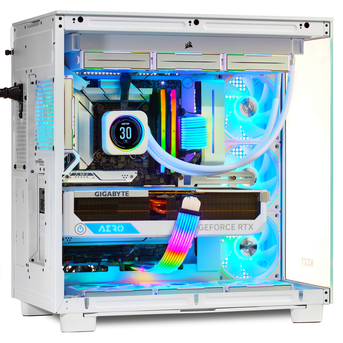 PCxtend FROZEN Gaming PC - Intel Core i9 14900K, 96GB Ram, 2TB+2TB SSD, RTX 4090, Windows 11 Pro