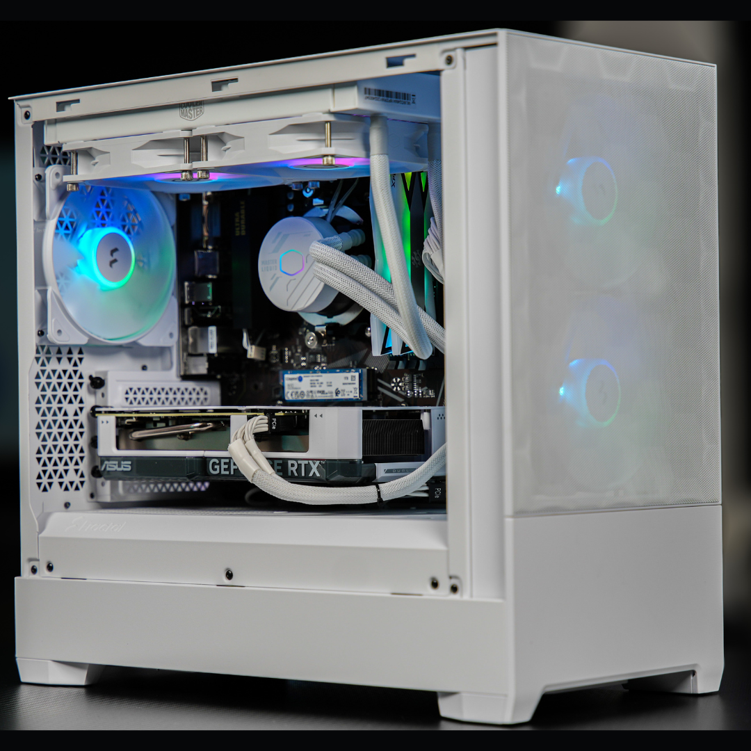 PCxtend AIR Gaming Pc (Ryzen 5 5600 - RTX 4060 Ti - 1TB SSD - 32GB RAM - Win 11 Pro)