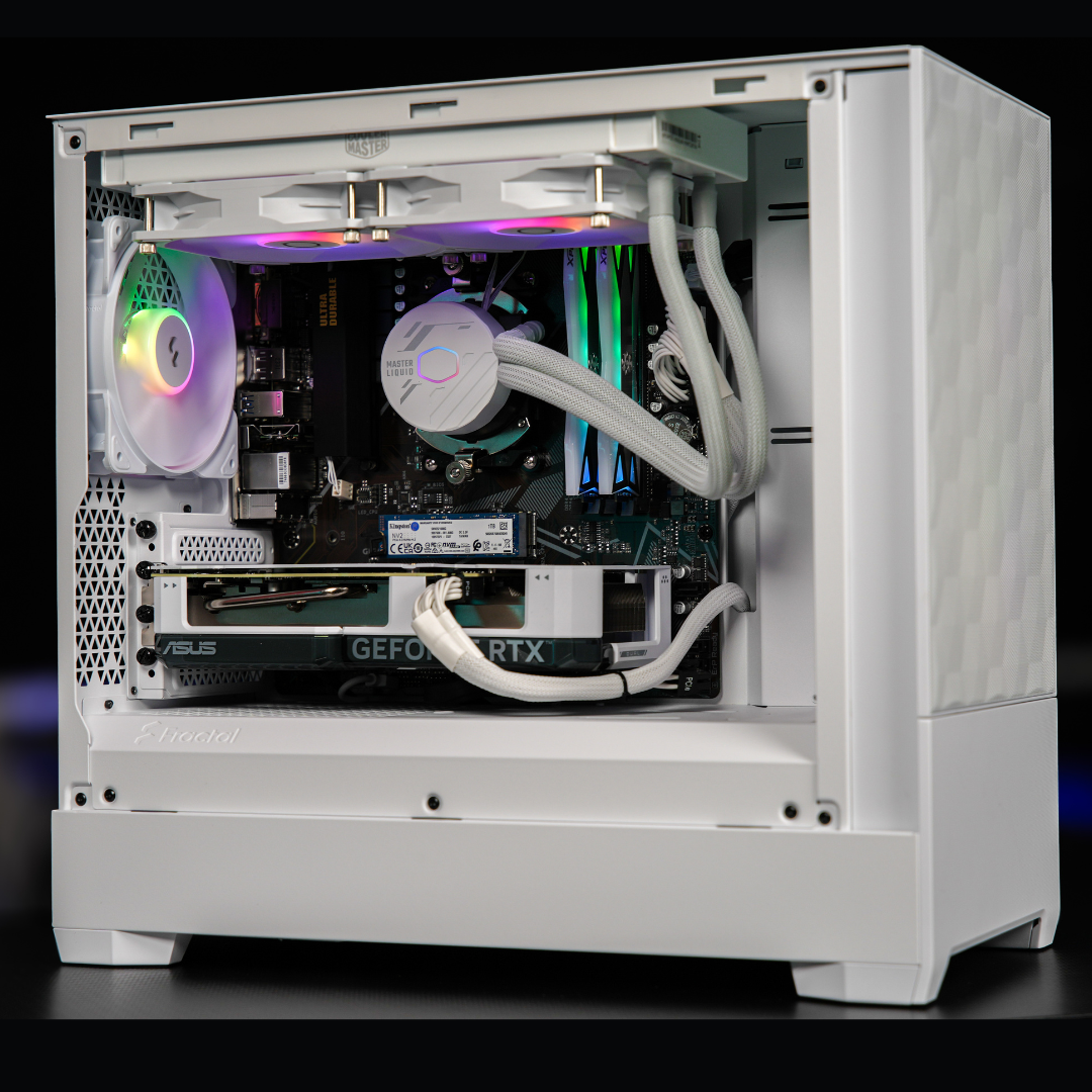 PCxtend AIR Gaming Pc (Ryzen 5 5600 - RTX 4060 Ti - 1TB SSD - 32GB RAM - Win 11 Pro)