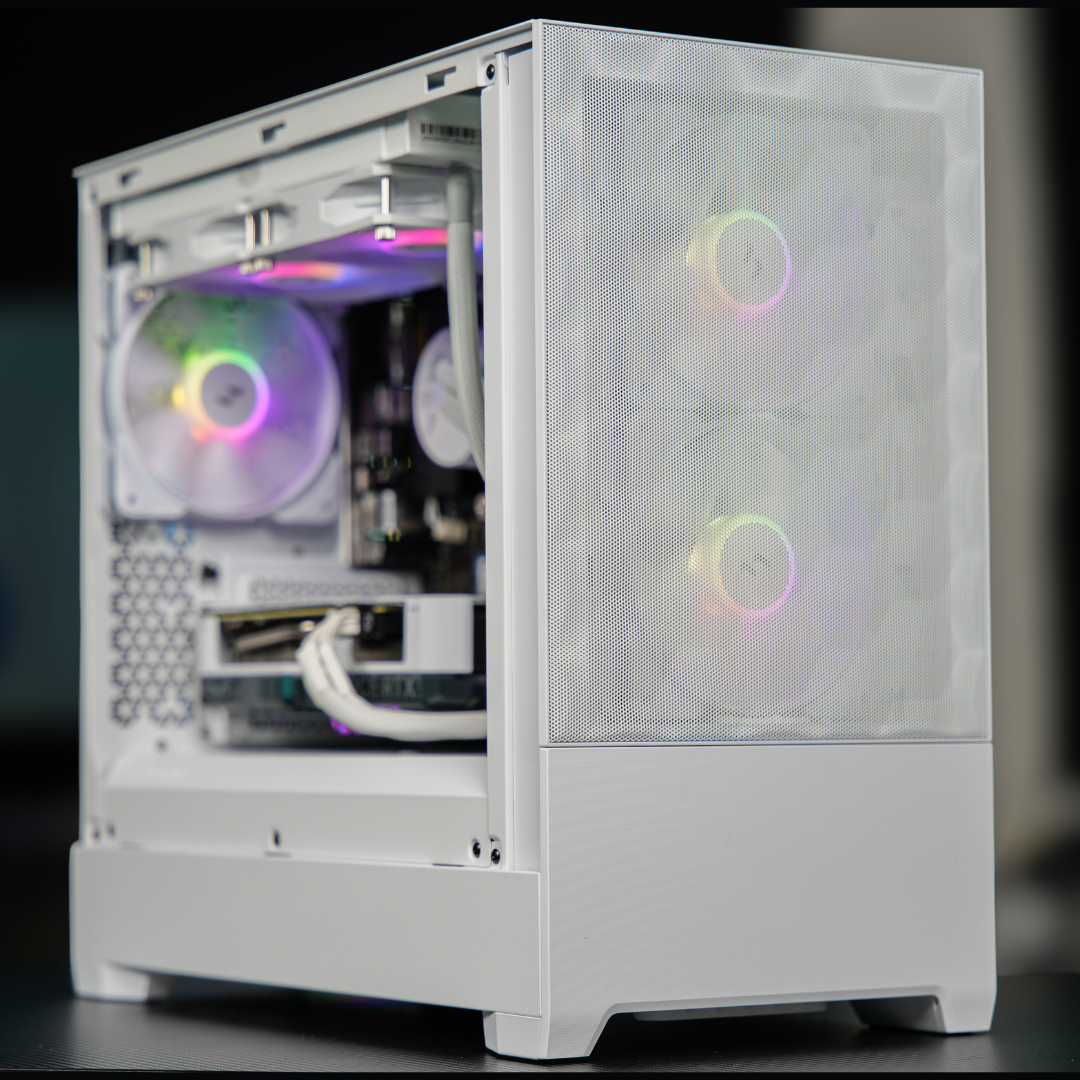 PCxtend AIR Gaming Pc (Ryzen 5 5600 - RTX 4060 Ti - 1TB SSD - 32GB RAM - Win 11 Pro)