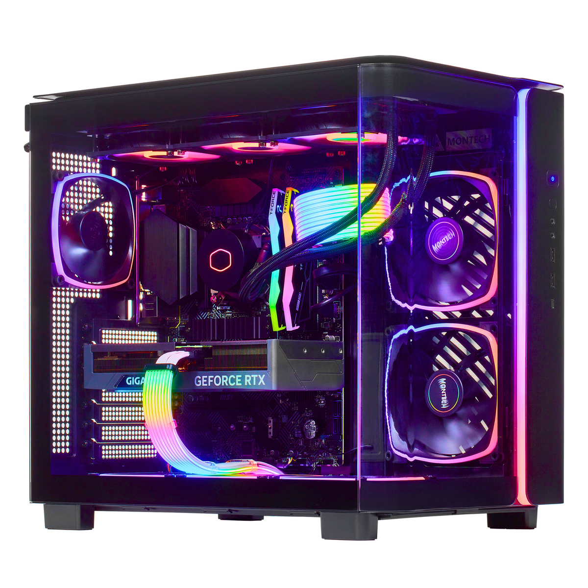 PCxtend Master Gaming PC (RTX 4080 Super - Intel Core i9 14TH Gen- 64 GB DDR5 RAM - 2TB SSD - Windows 11 P - Wifi)