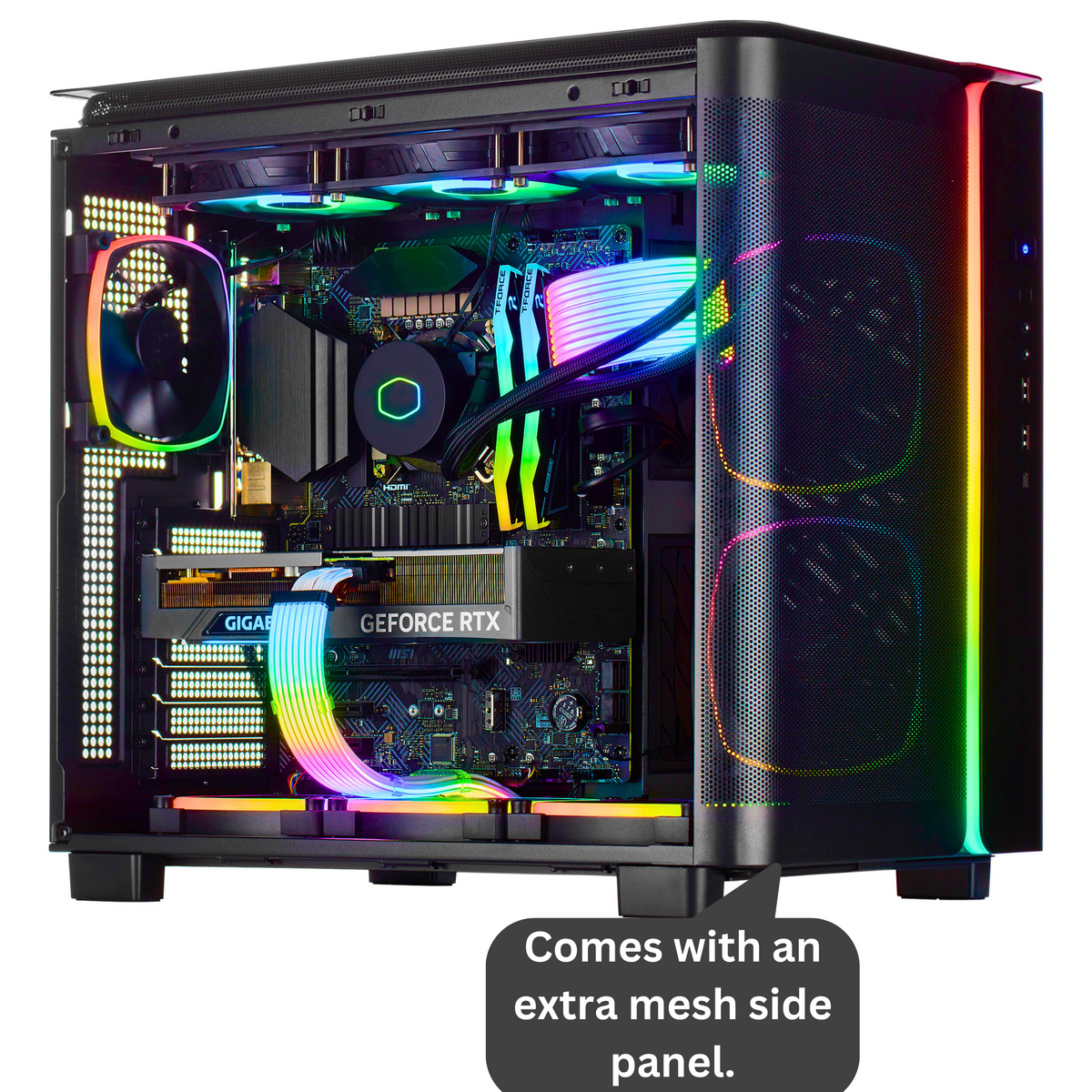 PCxtend Master Gaming PC (RTX 4080 Super - Intel Core i9 14TH Gen- 64 GB DDR5 RAM - 2TB SSD - Windows 11 P - Wifi)