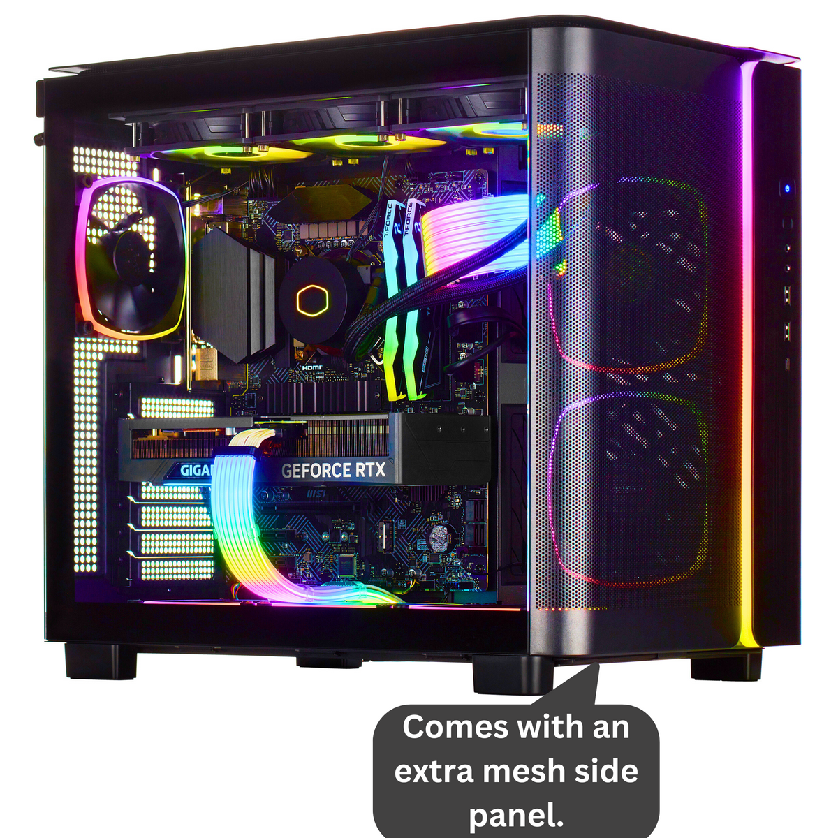 PCxtend Master Gaming PC (RTX 4080 Super - Intel Core i9 14TH Gen- 64 GB DDR5 RAM - 2TB SSD - Windows 11 P - Wifi)