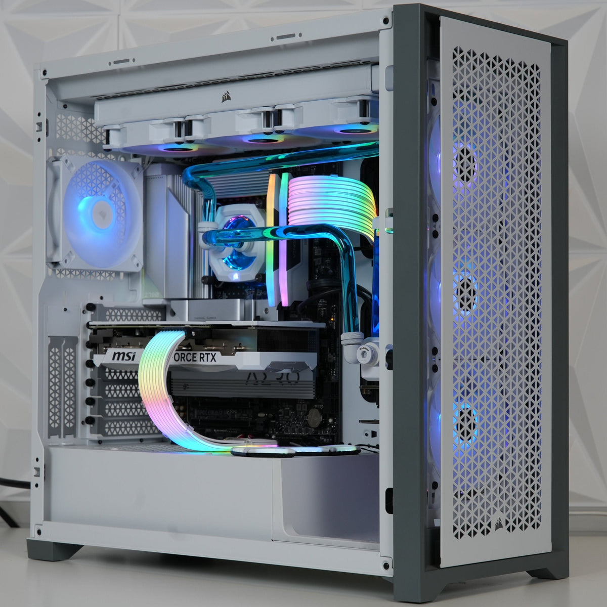 Custom Water Cooled Pc - Intel Core i7 13700KF - RTX 4070 Ti SUPER - 32GB DDR5 - 2TB SSD - Win 11 PRO