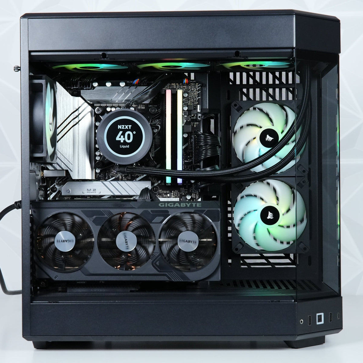 PCxtend Gaming PC – GeForce RTX 4070 Ti SUPER - Ryzen 7 7800X3D - 2TB SSD - 32GB Ram - Win 11 Pro