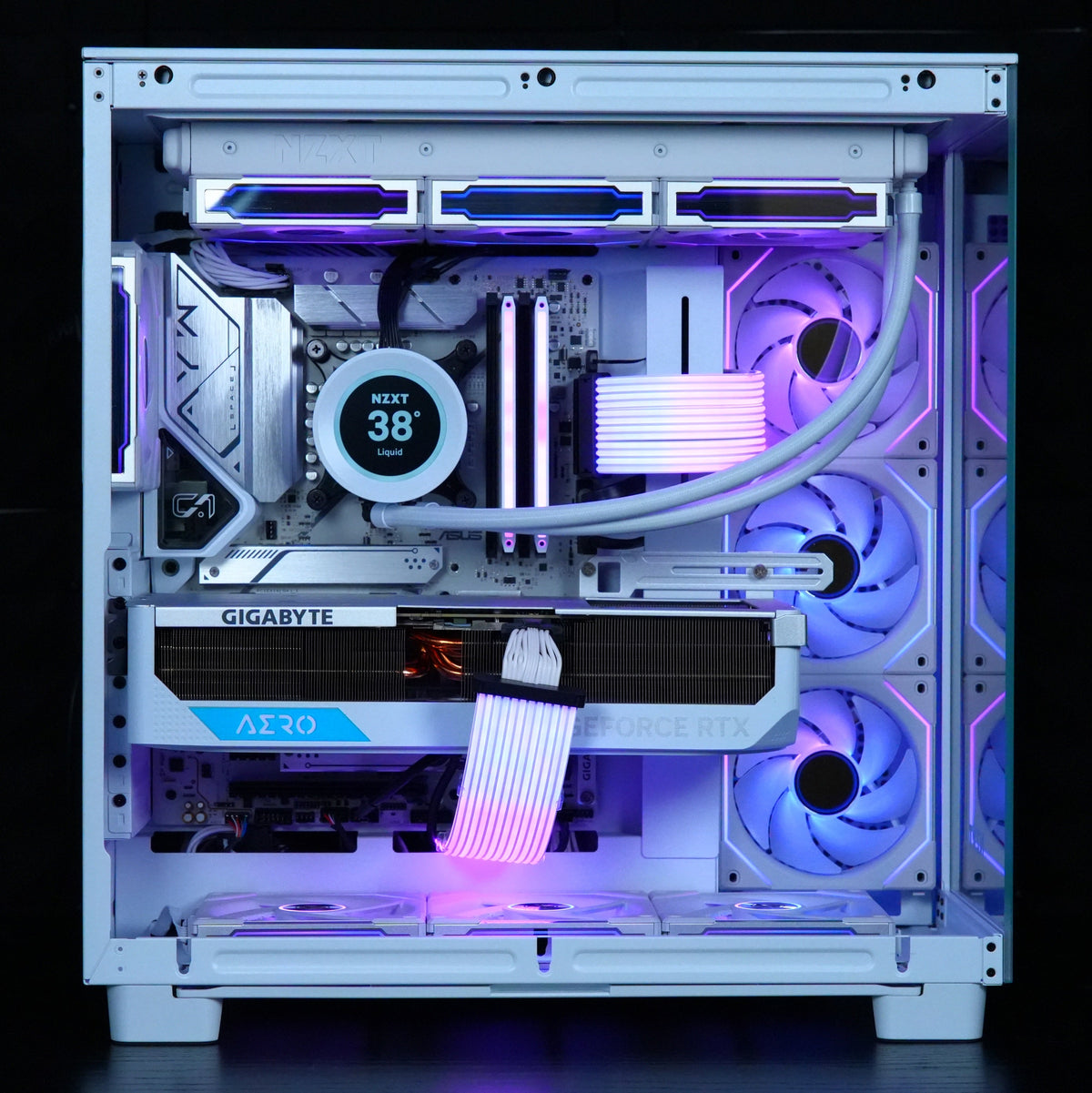 PCxtend FROZEN Gaming PC - Intel Core i9 14900K, 96GB Ram, 2TB+2TB SSD, RTX 4090, Windows 11 Pro