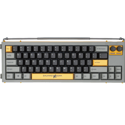 Shurikey Hanzo 65% Bluetooth White LED Double Shot ABS Mechanical Keyboard