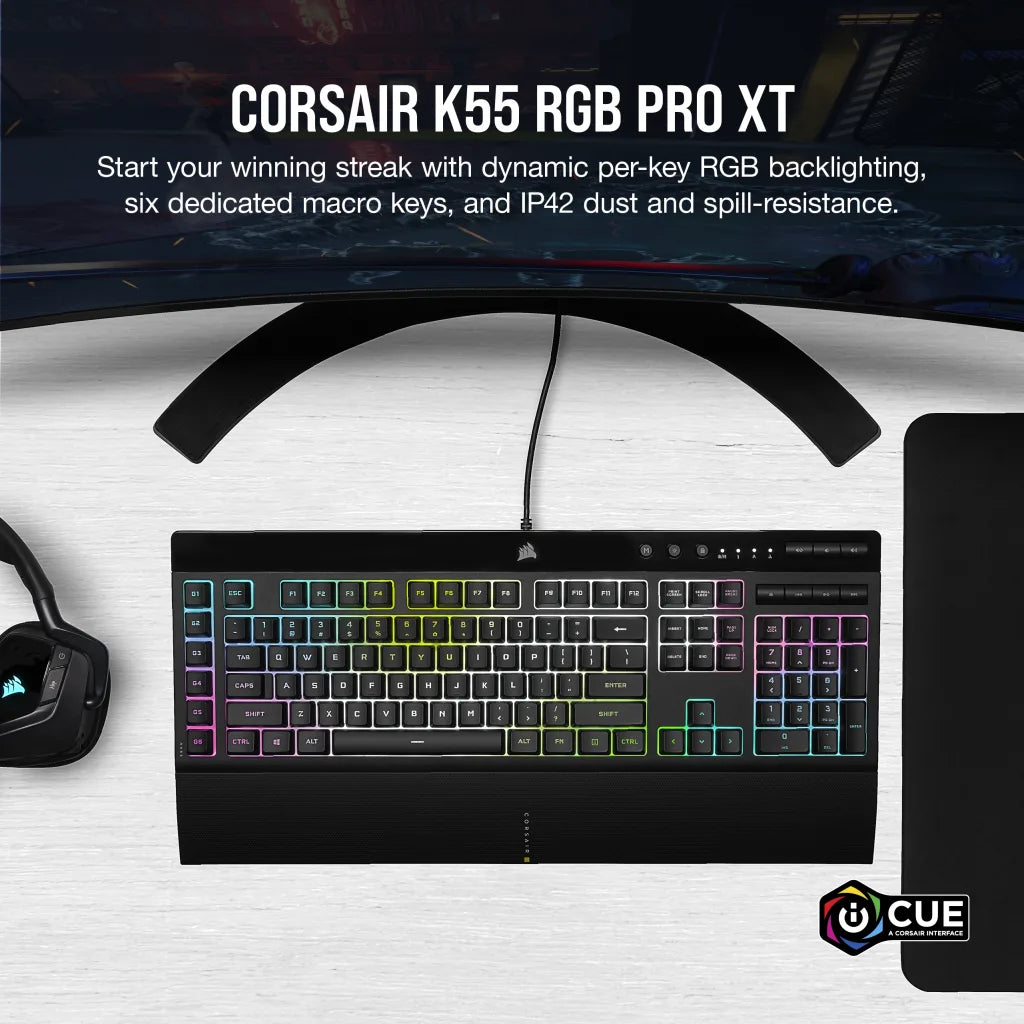 K55 RGB PRO XT Gaming Keyboard