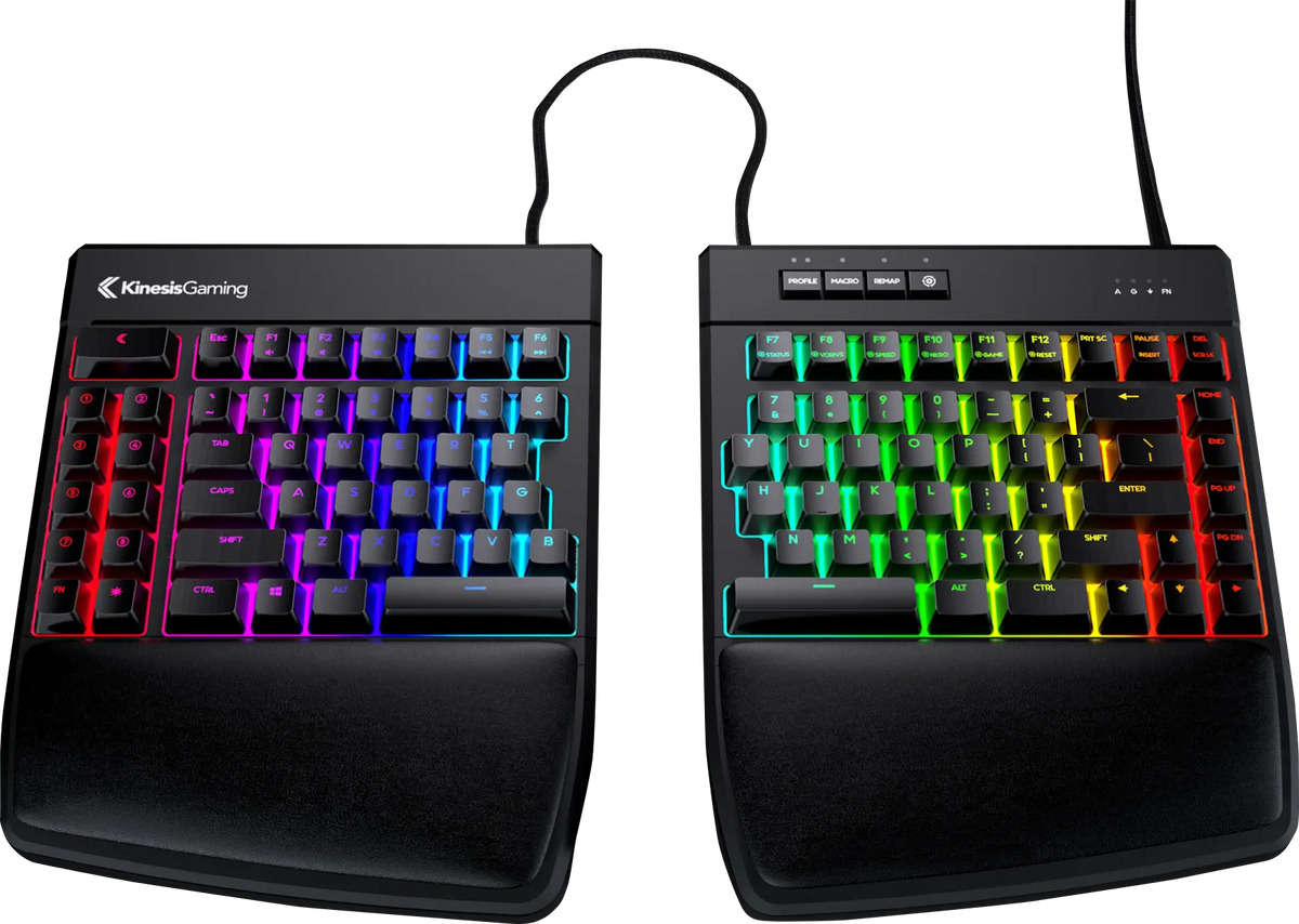 Kinesis Freestyle Edge RGB Split Mechanical Keyboard