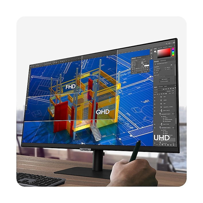 Samsung 27?€? ViewFinity UHD High Resolution Monitor with USB-C