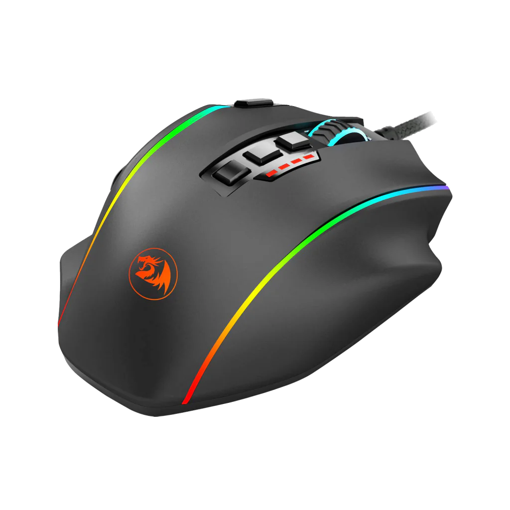 Redragon M901 Perdiction Wired Gaming Mouse with weight tuning set