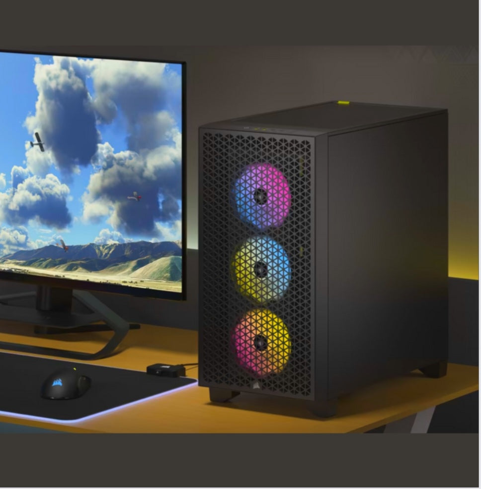 PCxtend Budget Gaming Pc (Intel i7-14th Gen - RTX 4060 - 1TB SSD - 32GB RAM - Win 11 Pro - Keyboard Mouse)
