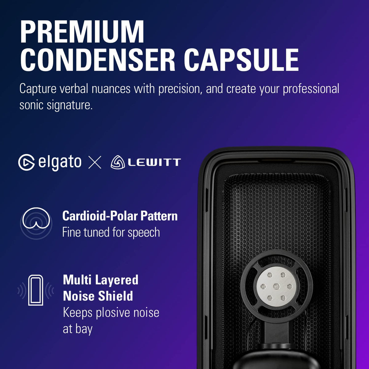 Elgato Wave:3 - USB Condenser Microphone